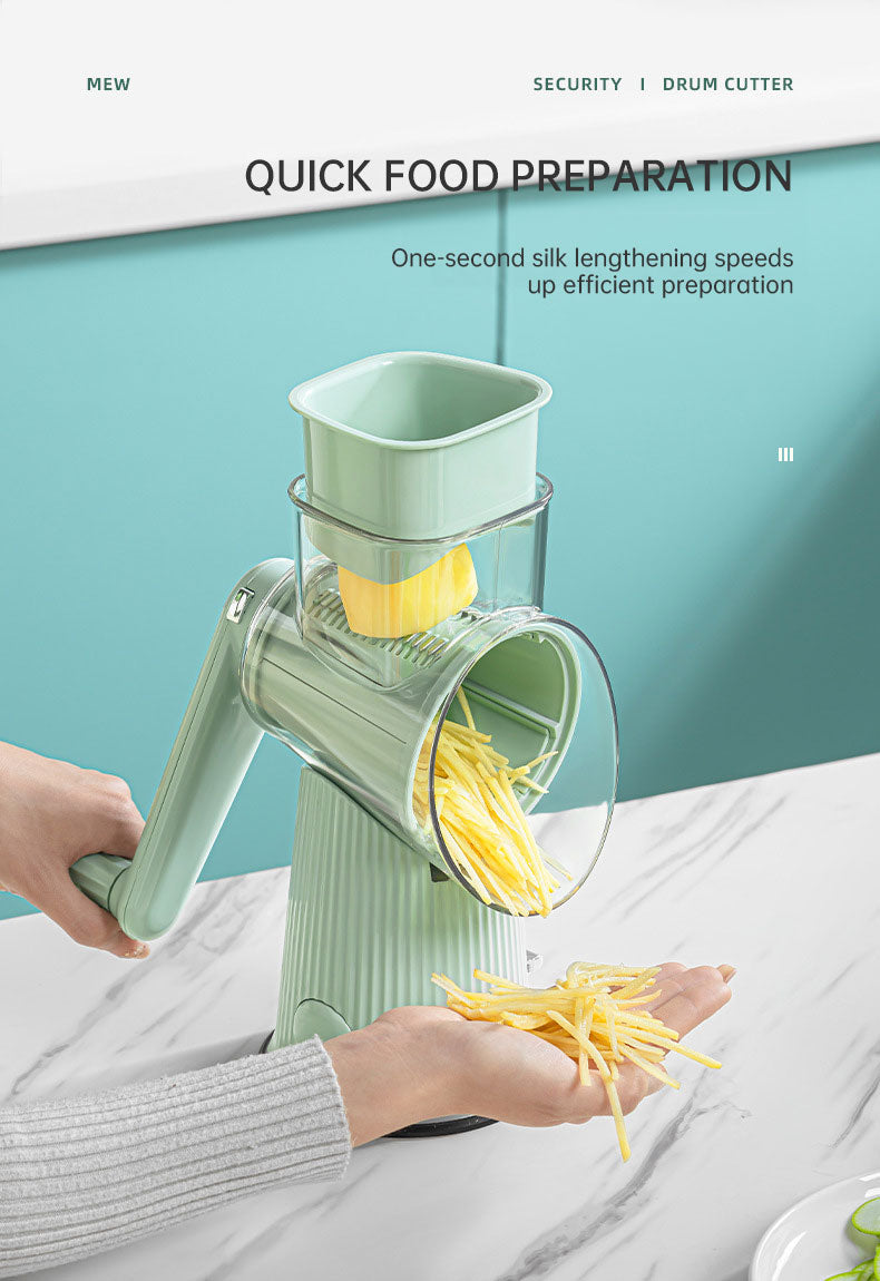 Multifunction Grater Slicer Hand Roller Stormvegetable Cutter