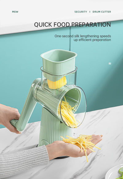 Multifunction Grater Slicer Hand Roller Stormvegetable Cutter