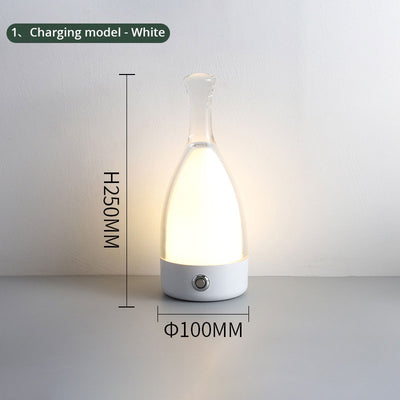 Wine Bottle Table Lamp INS Wind Light