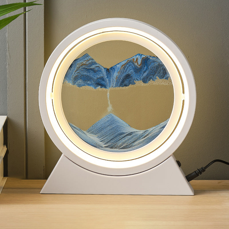 Creative Flow Sand Painting Sand Table Lamp