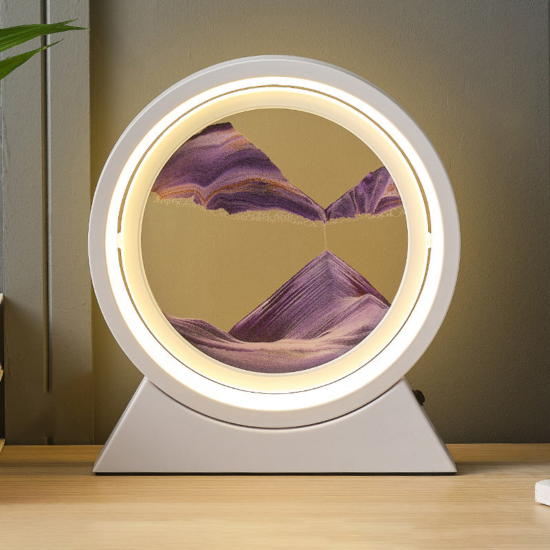 Creative Flow Sand Painting Sand Table Lamp