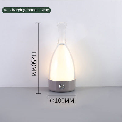 Wine Bottle Table Lamp INS Wind Light