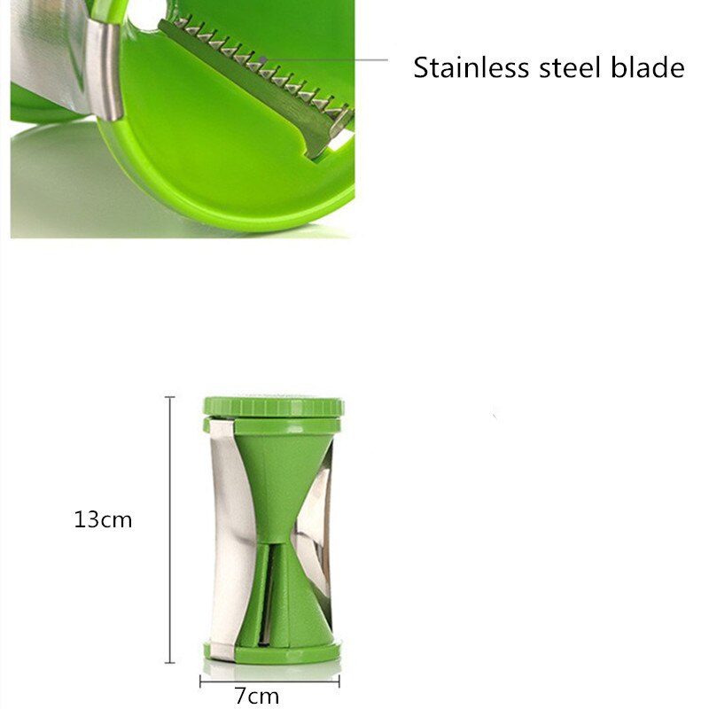 Vegetable Spiral Funnel Slicer Fruit Cutter