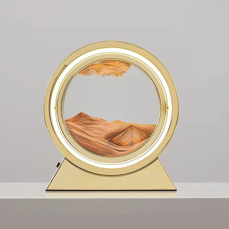 Creative Flow Sand Painting Sand Table Lamp