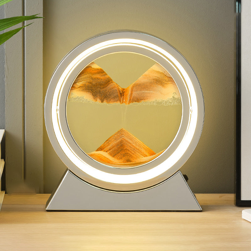 Creative Flow Sand Painting Sand Table Lamp