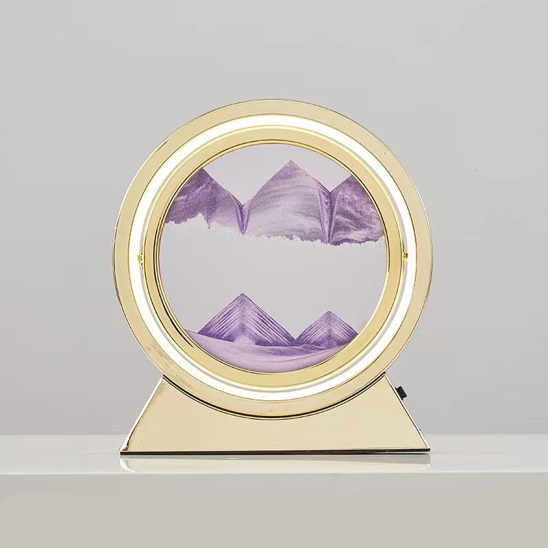 Creative Flow Sand Painting Sand Table Lamp