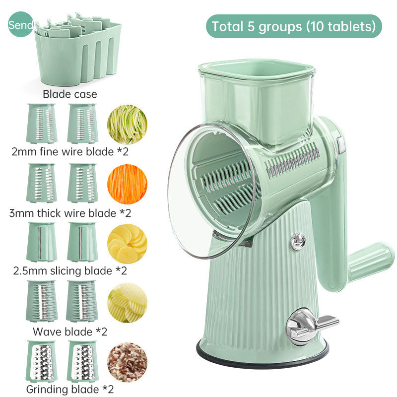 Multifunction Grater Slicer Hand Roller Stormvegetable Cutter