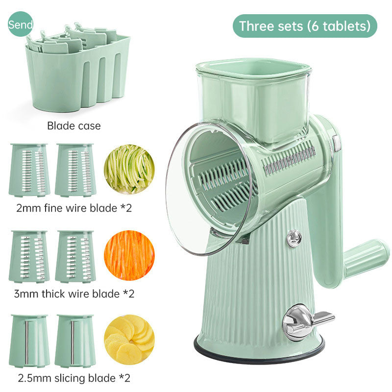 Multifunction Grater Slicer Hand Roller Stormvegetable Cutter