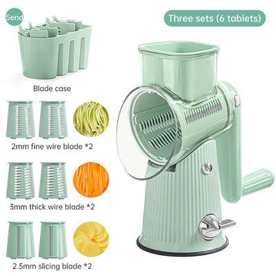 Multifunction Grater Slicer Hand Roller Stormvegetable Cutter