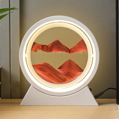 Creative Flow Sand Painting Sand Table Lamp