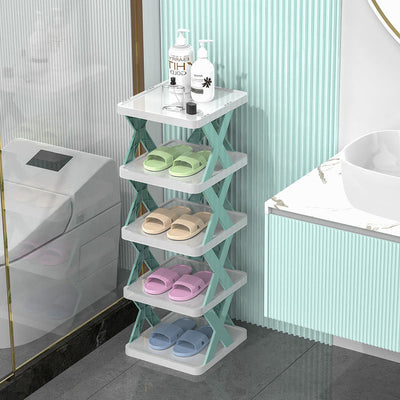 Multi-Layer Portable Simple Storage Shoe Cabinet