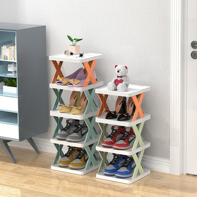 Multi-Layer Portable Simple Storage Shoe Cabinet