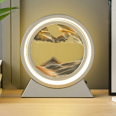 Creative Flow Sand Painting Sand Table Lamp