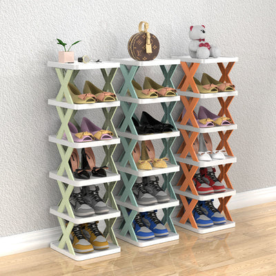 Multi-Layer Portable Simple Storage Shoe Cabinet