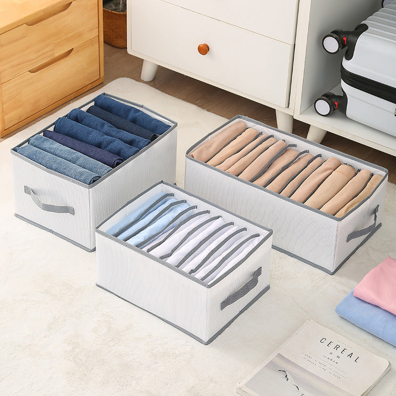 Foldable Portable Clothing Drawer Compartment Box