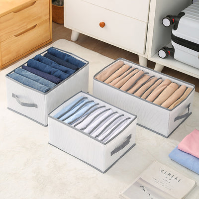 Foldable Portable Clothing Drawer Compartment Box