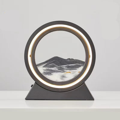 Creative Flow Sand Painting Sand Table Lamp