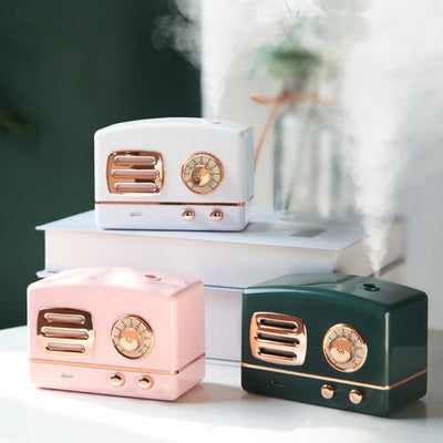 Retro Air Humidifier With Mini Diffuser Usb Aromatherapy Aroma Diffuser