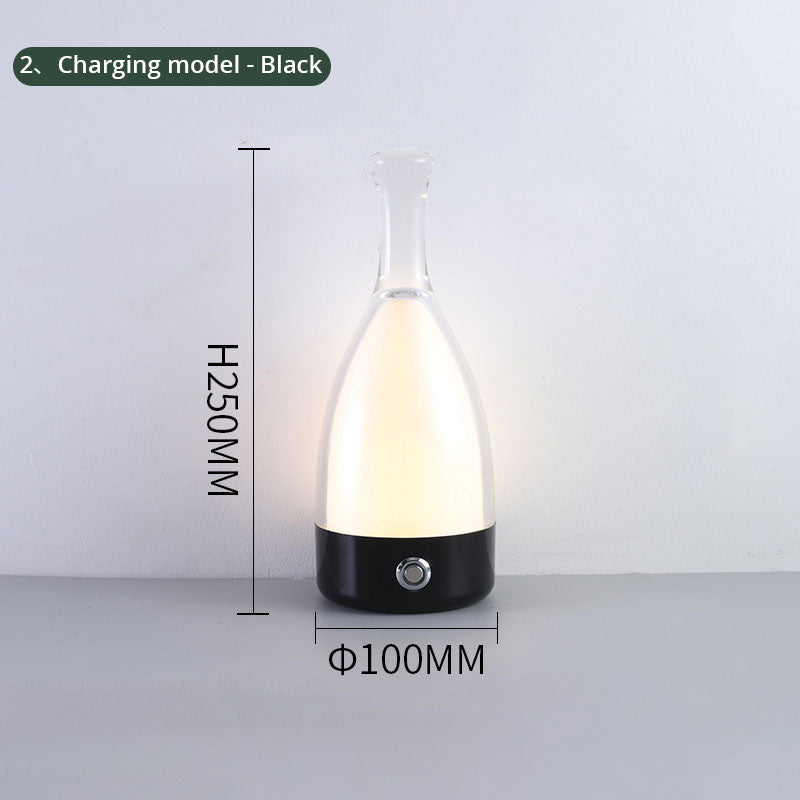 Wine Bottle Table Lamp INS Wind Light